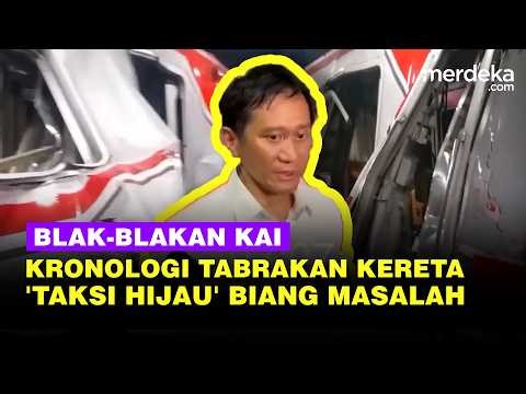 [FULL] Kronologi Maut Kereta di Bekasi, KAI Curiga Taksi Green SM Ditemper Biang Masalahnya