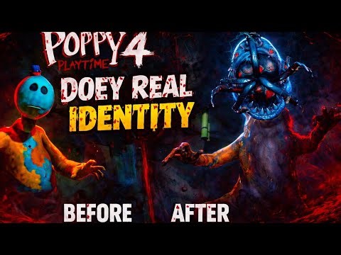 Doey REAL Identity Revealed 😱 | Poppy Playtime Chapter 4 (Before vs After)
