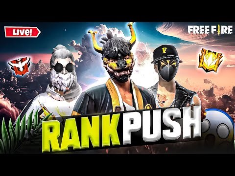 SERIOUS RANK PUSH ON LIVE || BIN ZAID GAMING 👽#binzaid #freefirelive