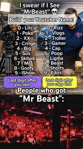 Build your Youtuber Name 🤯🥶 #vecna