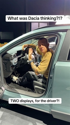 Dacia goes tecnologia: new 3D LightVisio display in the new 2026 Striker.