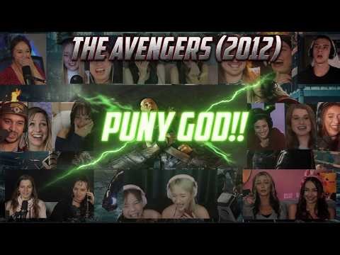 Best Reactions to Hulk Smashing Loki "Puny God" | Avengers 2012 Reaction Mashup