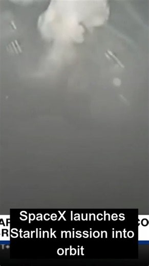 SpaceX launches Starlink mission into orbit