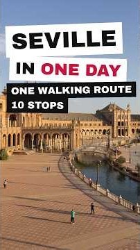Seville in One Day: Casa de Pilatos to Las Setas, Flat Walking Itinerary from the Station #seville