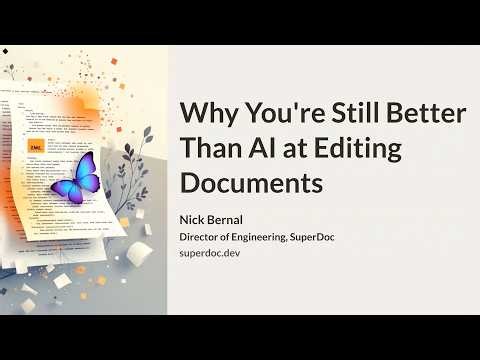 Why You're Still Better Than AI at Editing Documents - CS50 Tech Talk