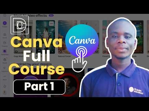 Canva Graphic Design Masterclass Tutorial 2026 for Beginners | Social Media, Print Design & Branding