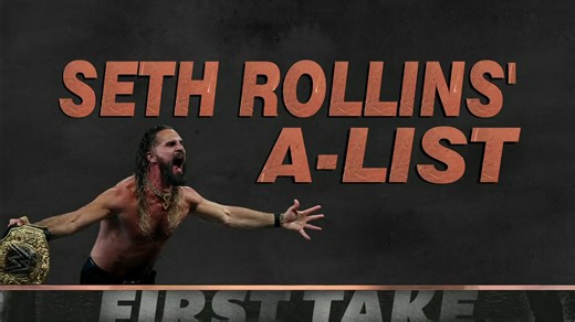 WWE superstar Seth Rollins shares his top five Royal Rumble wrestlers of all time 🏈 | ESPN First Take