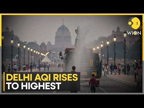 Delhi AQI Worsens: 47 Hotspots Targeted in Dust Control Drive | WION News