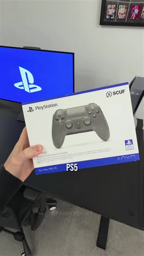 The PS5’s new controller is here. SCUF Omega (full review on my channel) @SCUF