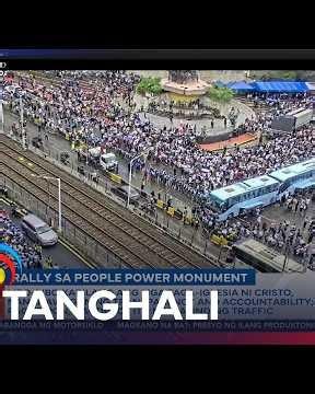Rally sa People Power Monument | Balitanghali