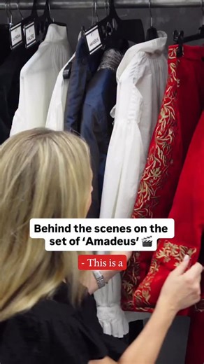 Classic FM on Instagram: "Behind the scenes on the set of the new ‘Amadeus’ series! 🎬 On set in Hungary, Joanna Gosling met the crew of Sky’s brand new adaptation to discover exactly why Peter Shaffer’s beloved interpretations of Mozart and Salieri have stood the test of time. Here, she speaks to costume designer Lisa Duncan about some of the series’ most iconic outfits. Watch the full video on Classic FM’s YouTube."