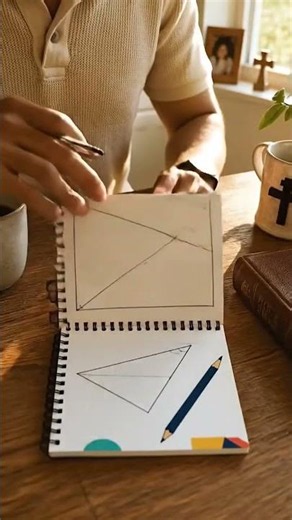 Geometry Notebook — Spiral Ruled School Notebook for Students