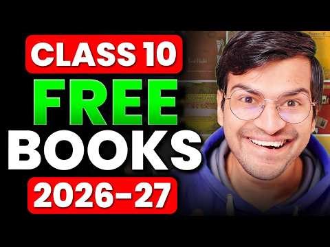 Class 10th Biggest GIVEAWAY Ever🥳 2026-27 Students | FREE BOOKS📚 for Class 10 CBSE Boards