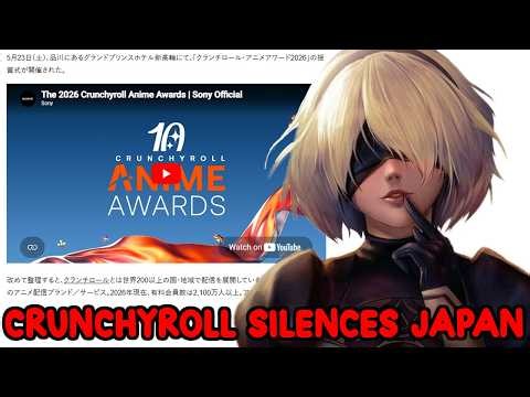 Crunchyroll Silences Japan and The Japanese Media is Angry