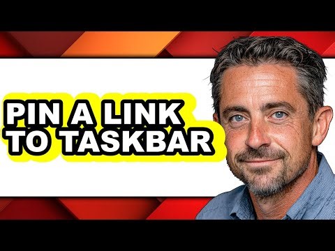 How to Pin a Link to Taskbar (only Way)