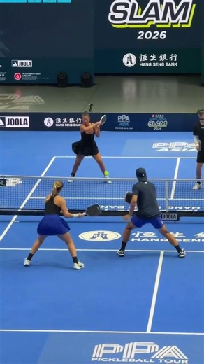 And they STILL won the point | Anna Leigh Waters and Ben Johns | Hong Kong Slam