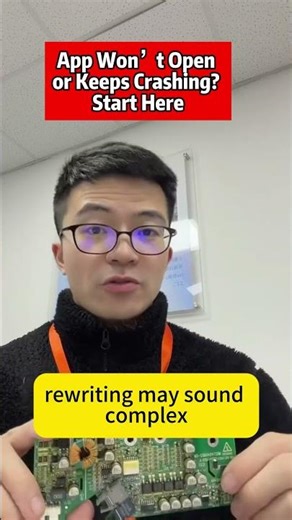 App Won’t Open or Keeps Crashing? Start Here