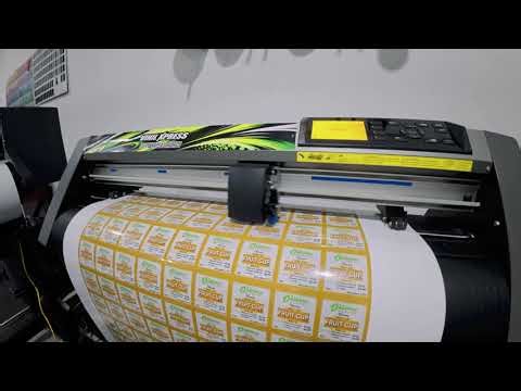 Print & Cut Stickers FAST! (Full Timelapse + Final Result)