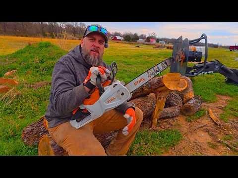 Why I Bought the Newest Stihl Electric Chainsaw