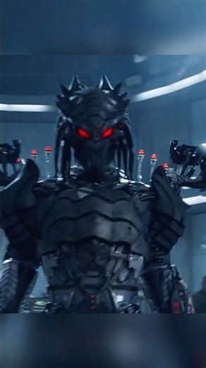 The Predator: Ending Scene – Man Being Absorbed by Alien Armor