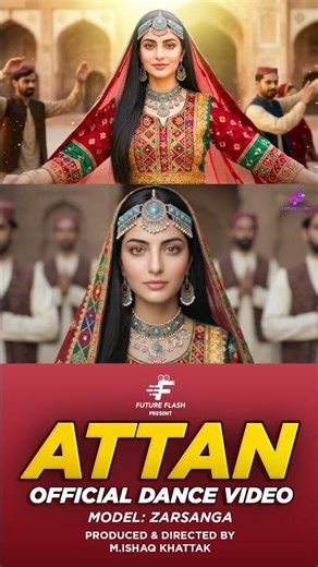 Attan | Official Music Dance Video | Pashto Music Ft Zarsanga | Future Flash