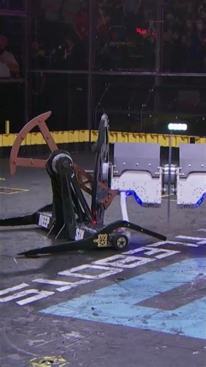 Two of the biggest bots collide!