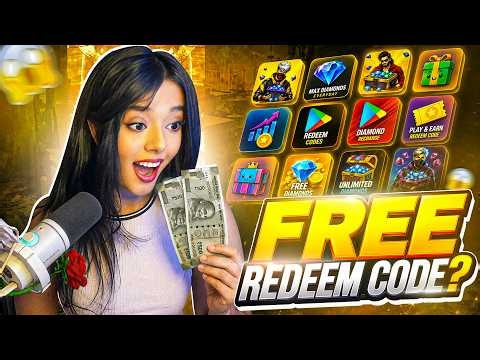 I TRIED EVERY POSSIBLE WAY TO GET FREE REDEEM CODE ||#freefire #giveaway #freeredeemcodeapp #garena