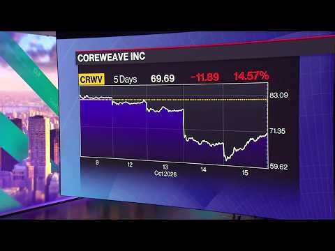 Debt Worries Keep Driving Down CoreWeave Stock