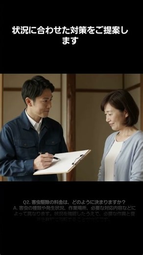 【害虫駆除】鈴鹿市からお見積りのご相談をいただきました
