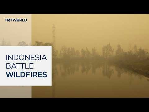 Indonesia battles worst wildfires in 11 years as haze spreads
