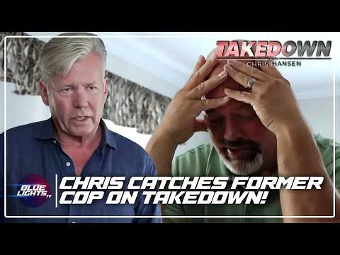 Chris Catches Former POLICE OFFICER! | Takedown With Chris Hansen | FULL EPISODE