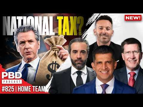 Newsom’s Billionaire Tax, Iran War Escalates & Israel Acknowledges Genocide | PBD Podcast #825