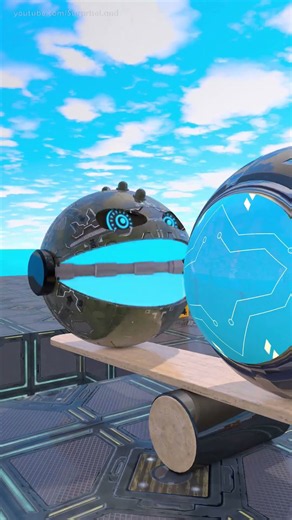 Epic Pac-Man Robot Battle! Futuristic 3D See-Saw Showdown