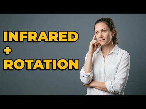 What Is Molecular Rotation From Infrared Energy?