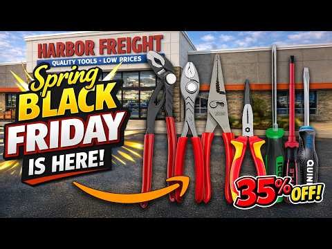 Harbor Freight INSANE DEALS! — 35% OFF ALL Icon, Quinn, Doyle Pliers & Screwdrivers!