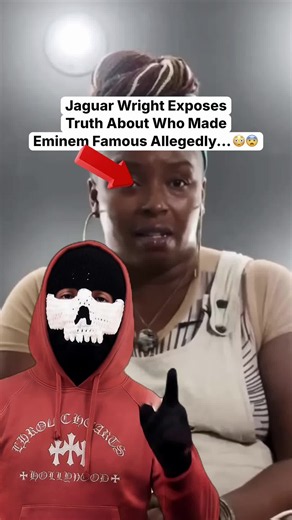 She the first one to said that about Eminem😳 #jaguarwright #eminem #celebrity