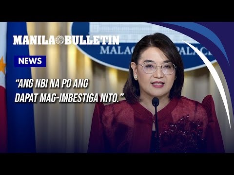 Palace prods NBI to probe alleged assassination plot vs Marcos