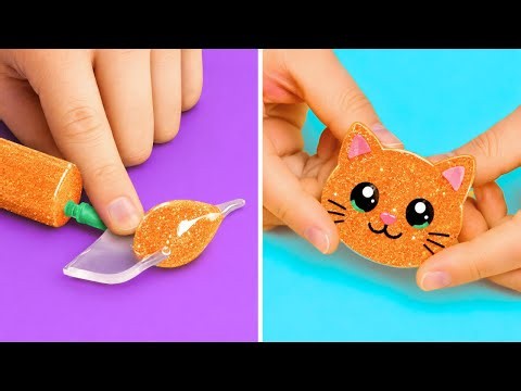 DIY NANO TAPE BUBBLES: 驚きのファンシーなフィジェット作り