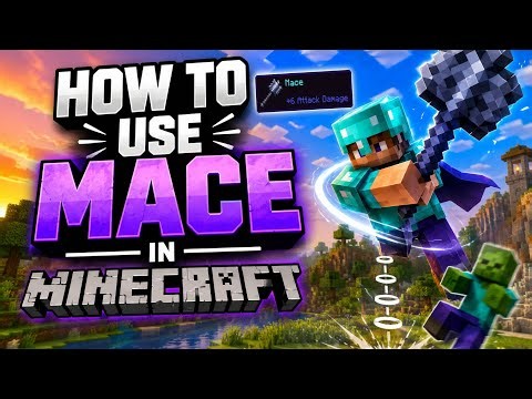 How to Use MACE in Minecraft (2026 Guide) 🔨⚡ | Secret Tricks, Fall Damage & One-Shot Combos!
