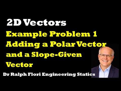 Vectors 2D Example Problem 1