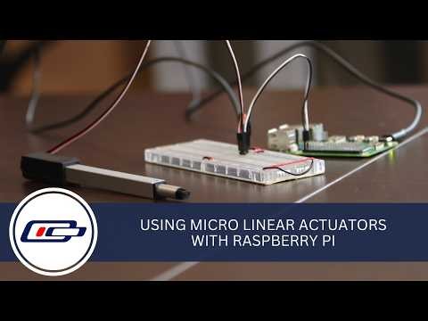 Using Micro Linear Actuators with Raspberry Pi And Overview