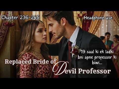 Replaced Bride of Devil Professor 236-245 | College Love dark story | Forced Marriage