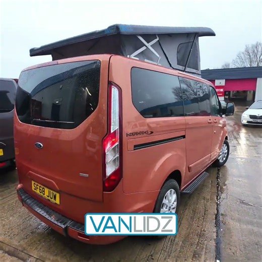 VAN-LIDZ Poptop roof install on a SWB Ford transit custom