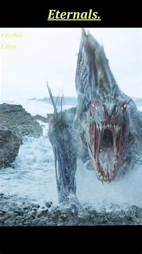 Eternals (2021) | Mutant Attack Hits Coast – Eternals Arrive Too Late, Boy Loses Father 😢💥