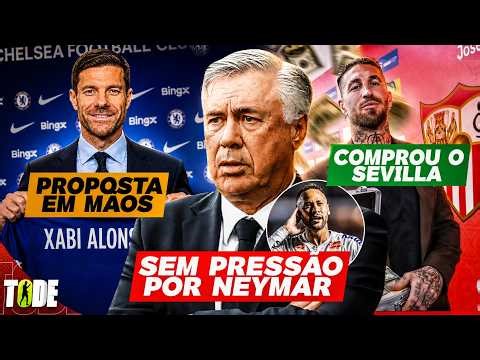 "NINGUÉM ME OBRIGA A CONVOCAR NEYMAR" l XABI NO CHELSEA l RAMOS COMPRA SEVILLA