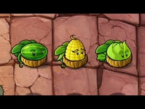 Pvz Fusion 3.3 update new Plants 396: Floating Cabbage, corn and Watermelon.