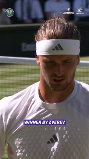 A stunning winner from Alexander Zverev! | #Wimbledon 2026