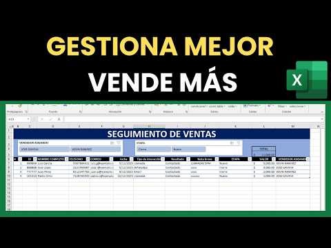 Aprende a crear un CRM en Excel para tener tus Clientes Organizados en el 2026