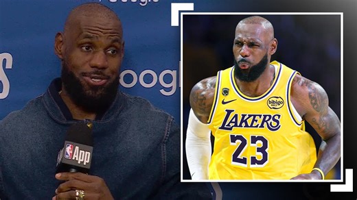 LeBron James Reacts After Historic Game 1 Performance vs Rockets | April 18, 2026