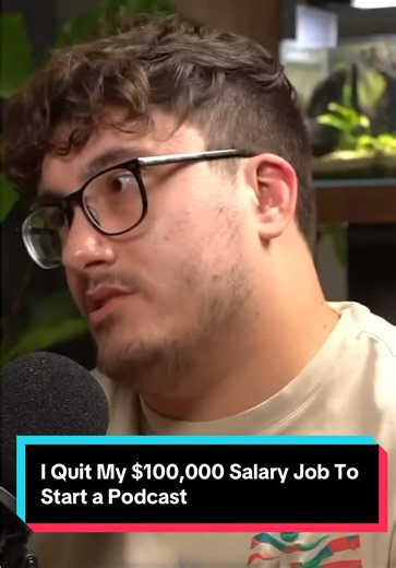 I Quit My $100,000 Salary Job To Start a Podcast | quitting job